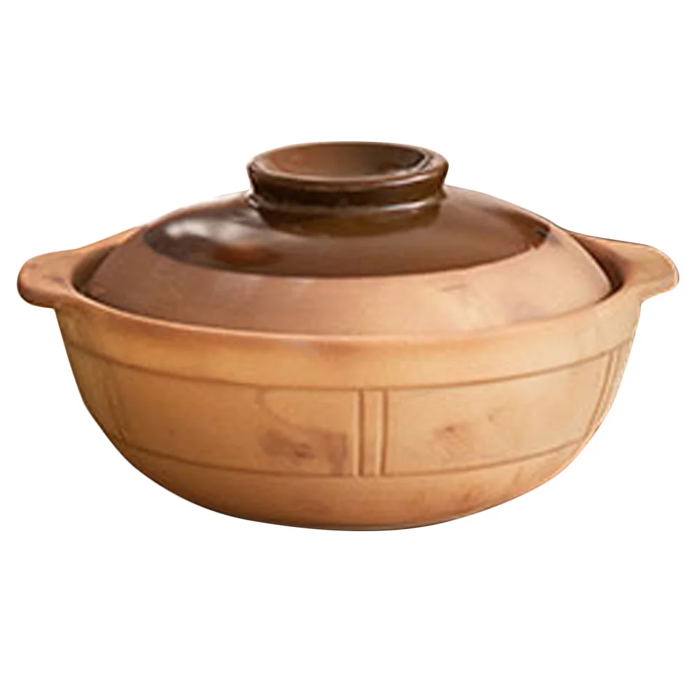 

Pot Clay Cooking Casserole Ceramic Soup Cooker Kitchen Stew Bibimbap Cookwarepottery Porridge Slow Crock Dish Stovetop Steam