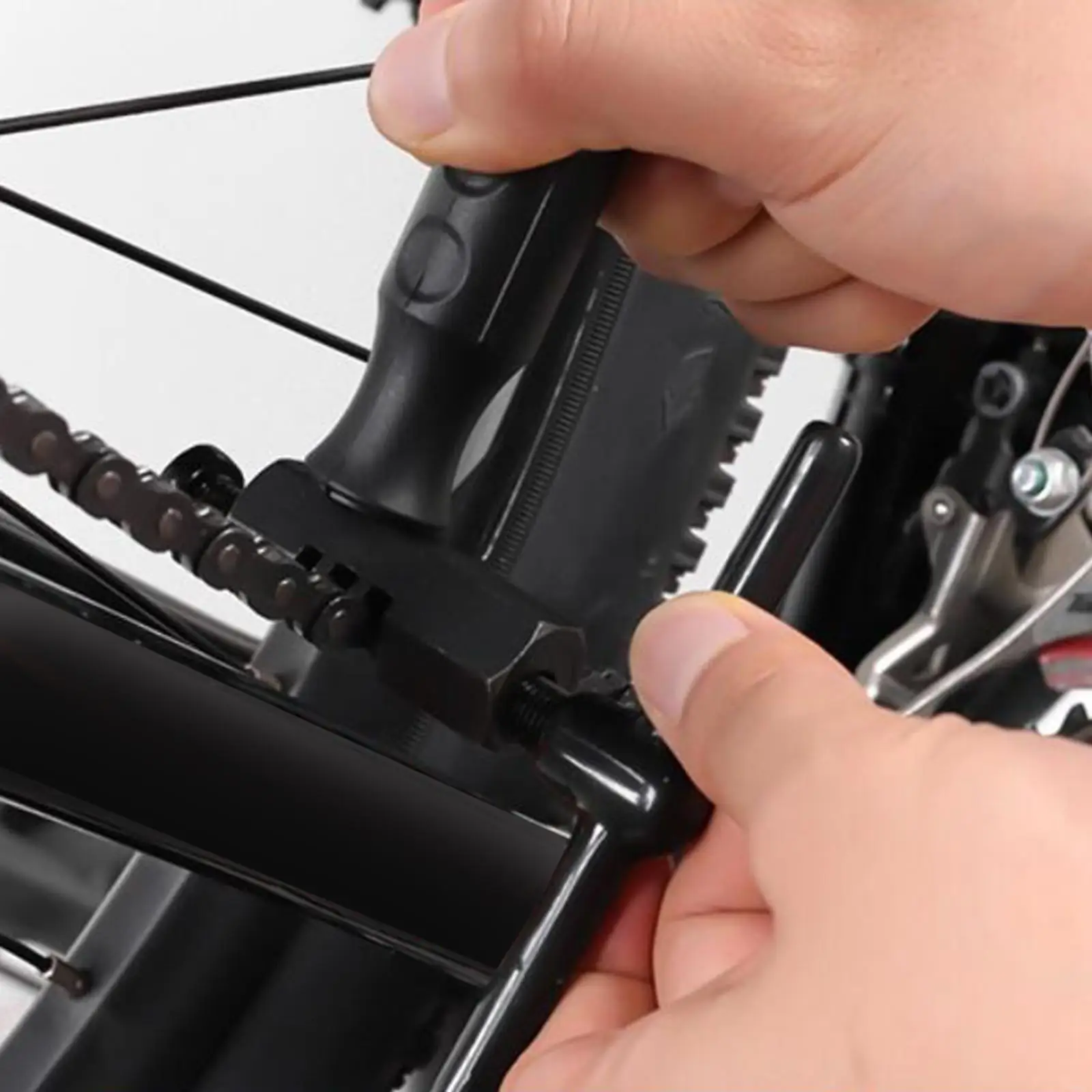 

Bike Chain Splitter Cutter Breaker Replaceable Tool for Mountain Road Bike