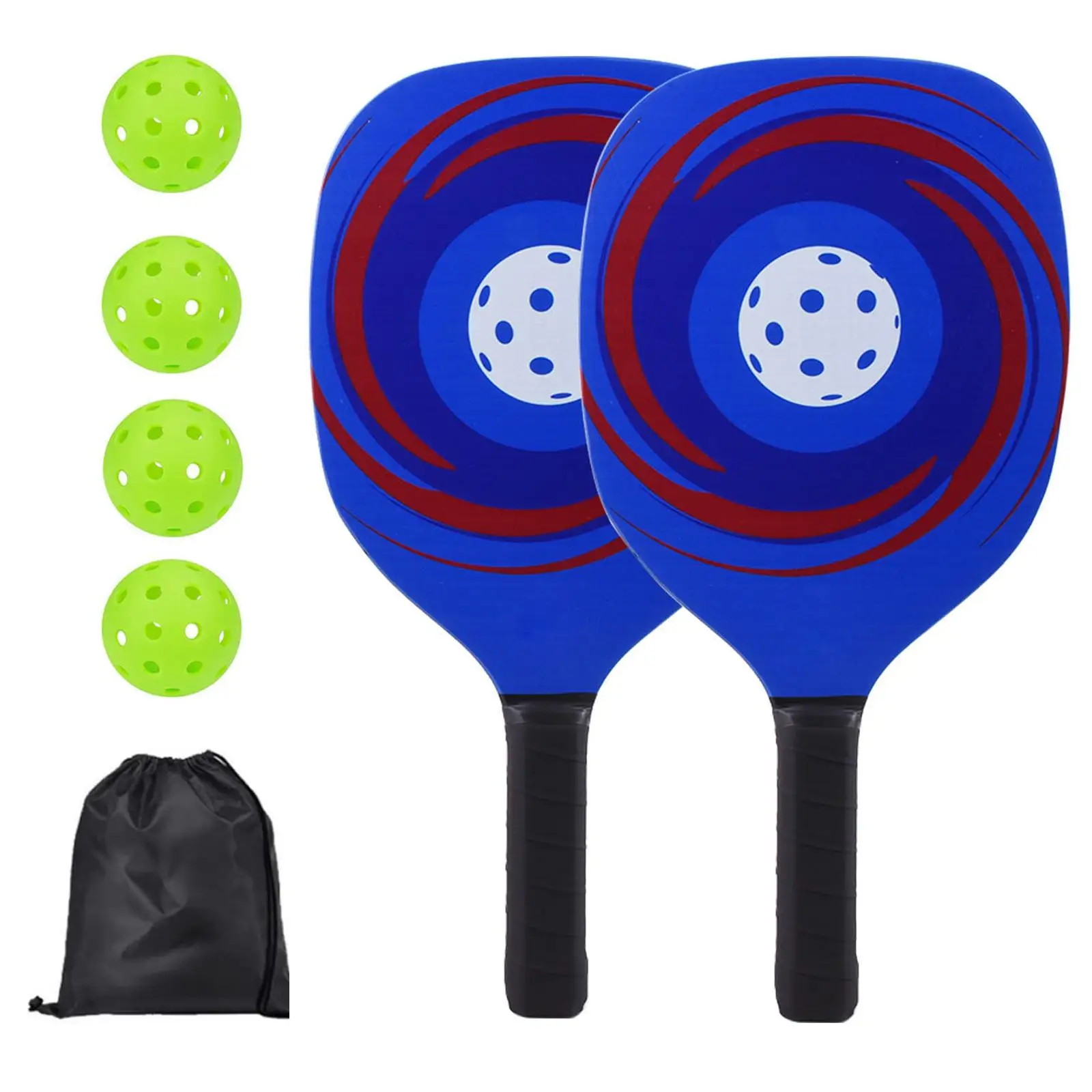 

Professional Pickleball Paddles Set and Storage Bag Racquets Lightweight for Tournament Indoor Outdoor for Adults Kids Equipment
