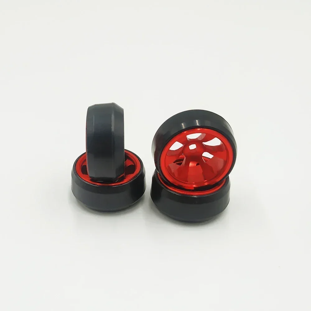 4 шт. металлическая ступица колеса дрифт-шина для радиоуправления 1:28 Wltoys K989 K969 Mini-Q