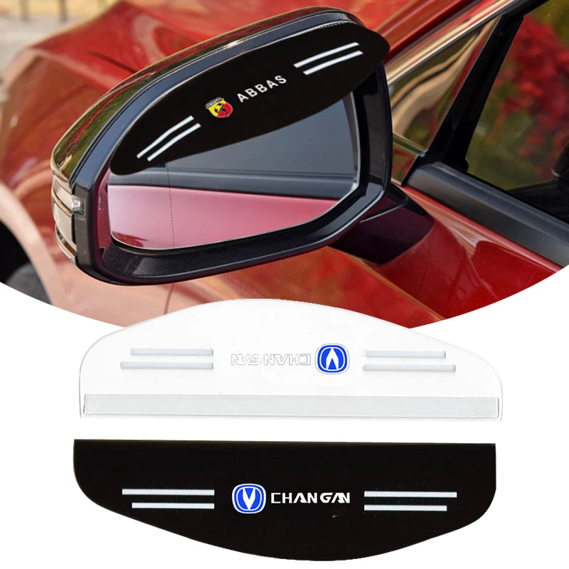 

New 2pcs Car Rearview Mirror Rain Eyebrow Protector Rain Cover for Changan Cx70 Cs35 Plus Cs55 Hunter Alsvin Car Accessories