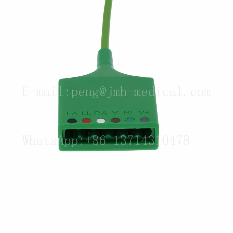 ЭКГ 3/5/6-выводной провод и удлинительный кабель совместимый с MS16256 MP05115 MP05130 MP05131