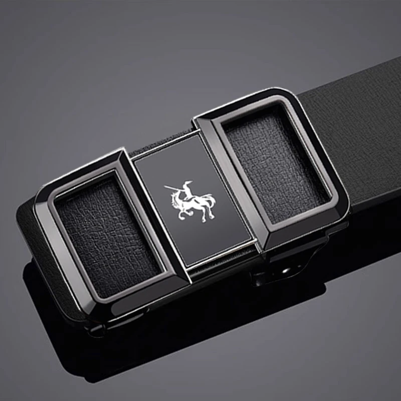 Мужской кожаный ремень JIFANPAUL из натуральной яловой кожи