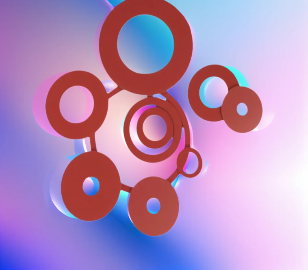 Красные бумажные изоляционные шайбы M2-M12