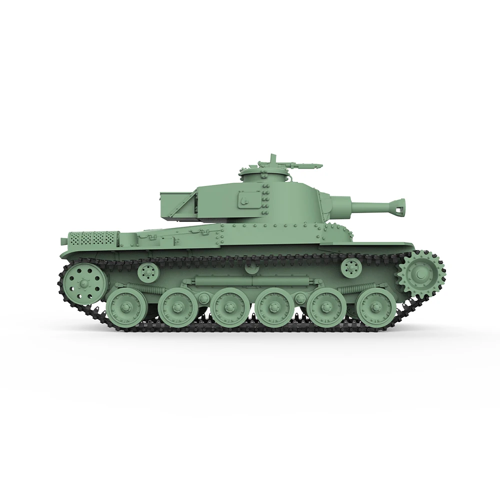 Фото Японский танк Type 97 Chi-Ha с коротким 12-мм пушечным орудием MRY-SFW SS821, масштаб 1/72, 1/48, 1/35, 25 мм, военный модельный набор №5