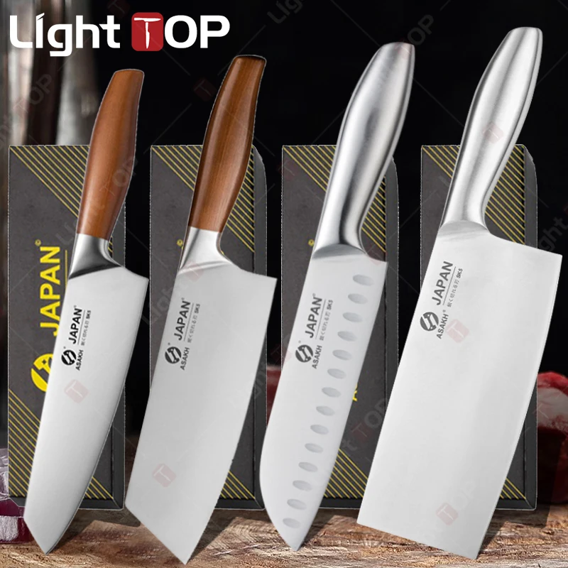 Японский нож шеф-повара из высокоуглеродистой стали многофункциональный