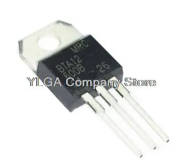 

Taiwan-made BTA12-600B 12A 600V TO-220 two-way SCR 50PCS -1lot