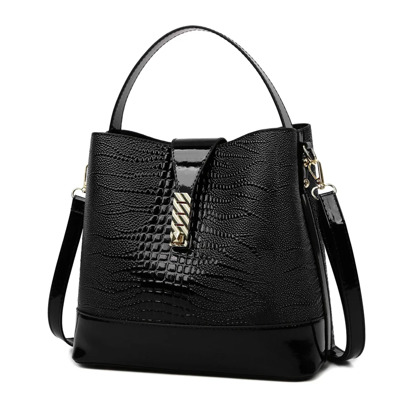 

High Quality Women Pu Leather Handbags Bucket Bags Fashion Ladies Small Shoulder Messenger Bags for Women Casual Crossbody Bag