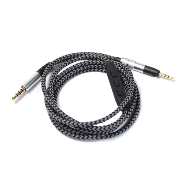 

Replacement Cable Earphones Audio Cable with Mic for Sennheiser HD598 HD558 HD518 Earphones Audio Cord Accessories SP99