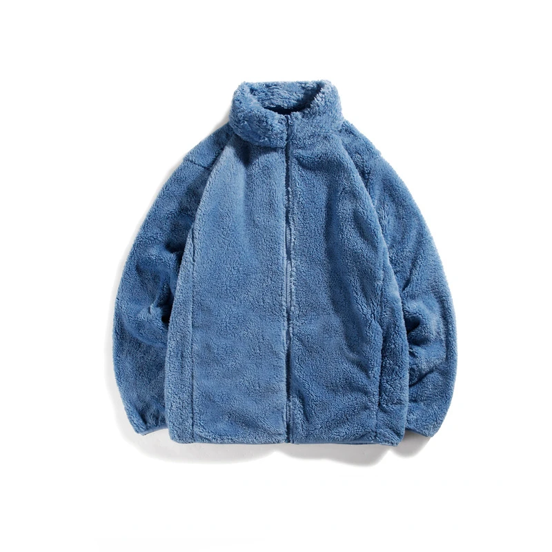 

Men 2022 Winter Fashion Solid Color Cotton Padded Jackets Male Long Sleeve Warm Outerwear Men Stand Collar Casual Parkas G430