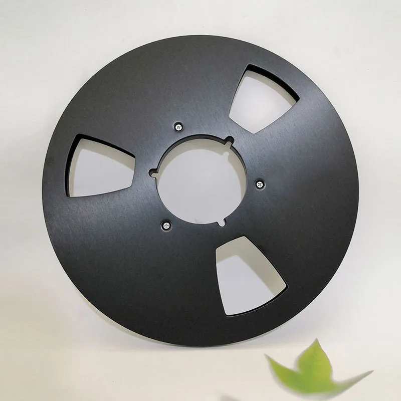 New 1/4 10 Inch Empty Tape Reel Nab Hub Reel-To-Reel Recorders Accessory Empty Aluminum Disc Opening Machine Parts