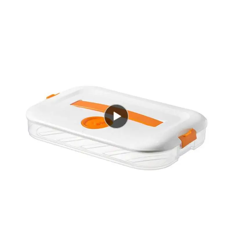 

Large Capacity Storage Dumplings Chaotic Storage Box Quick-frozen Food Grade Refrigerator Storage Multi-layer Wonton Box