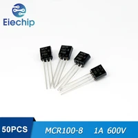 50pcslot mcr100 8 transistors to 92 1a 600v new original
