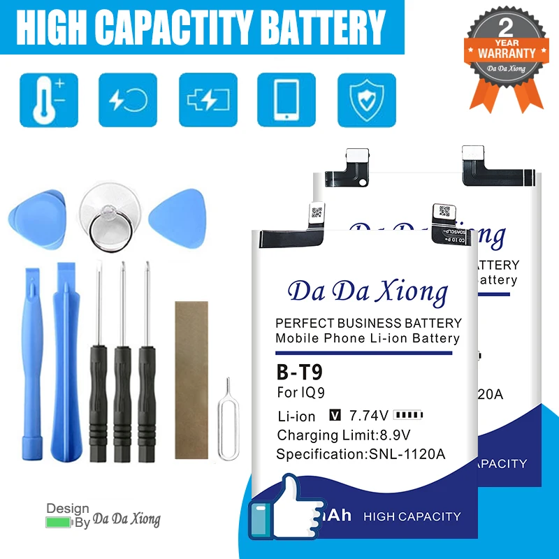 Аккумулятор BW-A3 BW-A2 B-T9 для VIVO XSHOT Y29L Y10 Y35+ Y27 T2 S17 Y100 Y17T X710L Pro IQOO Neo 8 9 U5X Watch WA2056 42 мм 46