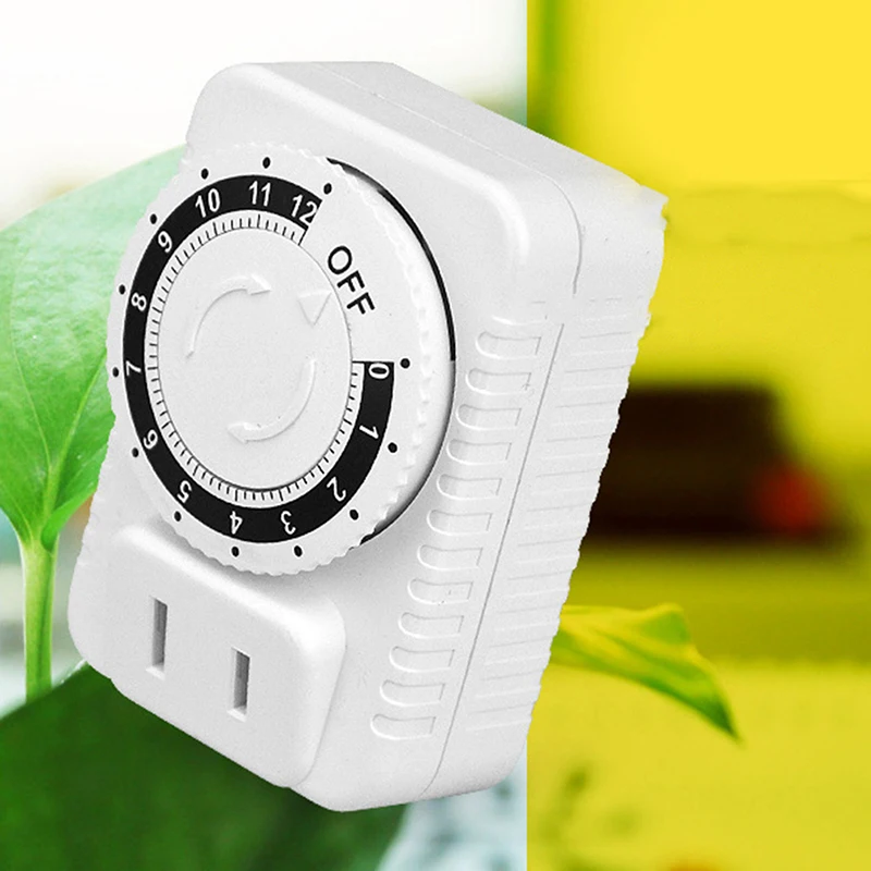 

AC110V 12 Hour Switch Timer Socket Home Appliances Control Motorcycle US Plug