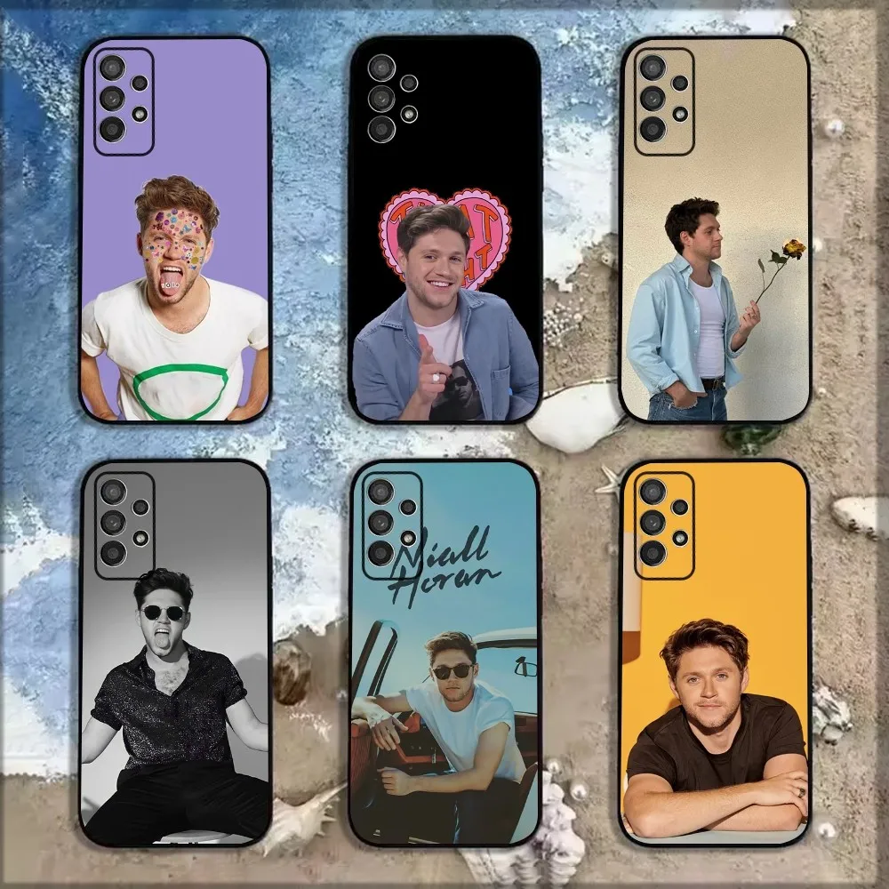 Чехол для телефона Singer N-Niall Horan мягкий черный чехол Samsung Galaxy A13 A21s A22 A31 A32 A52 A53 A71 A80 A91