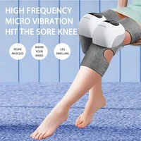 electric heating knee massager vibration hot compress airbags knee massage instrument rehabilitation usb charging relaxation