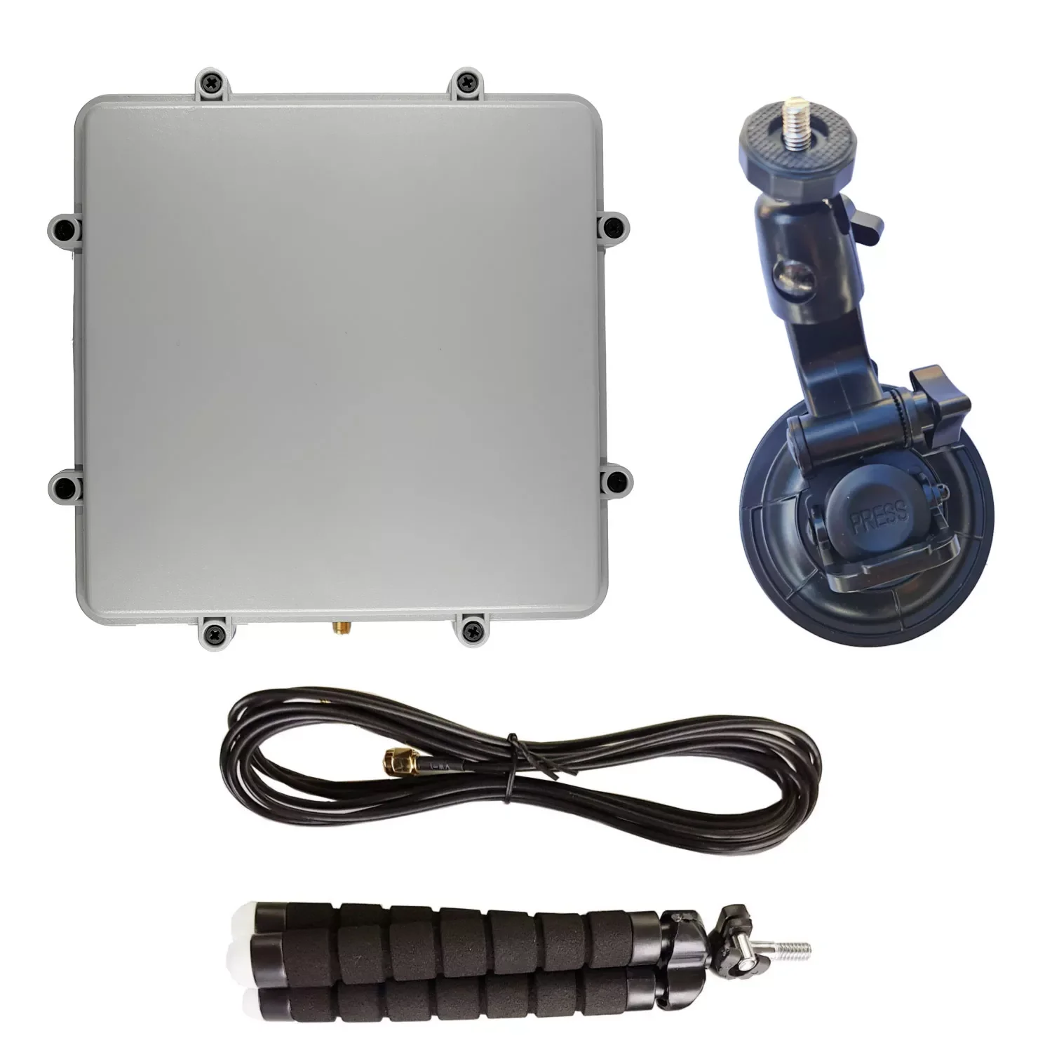 

RTL-SDR Blog Active L-Band 1525-1660 Inmarsat to Iridium Patch Antenna Set