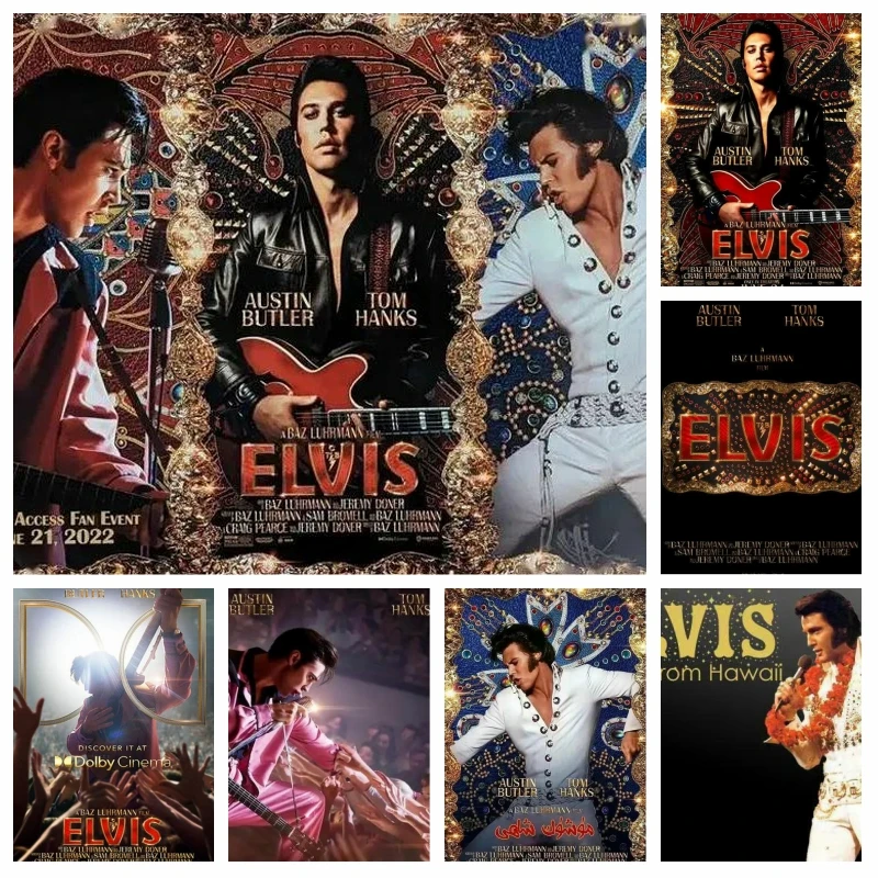 Drill Elvis Movie Diamond Painting Art Presley Austin Butller Rock Singer Star Embroidery Cross Stitch Mosaic Kits Home Decor