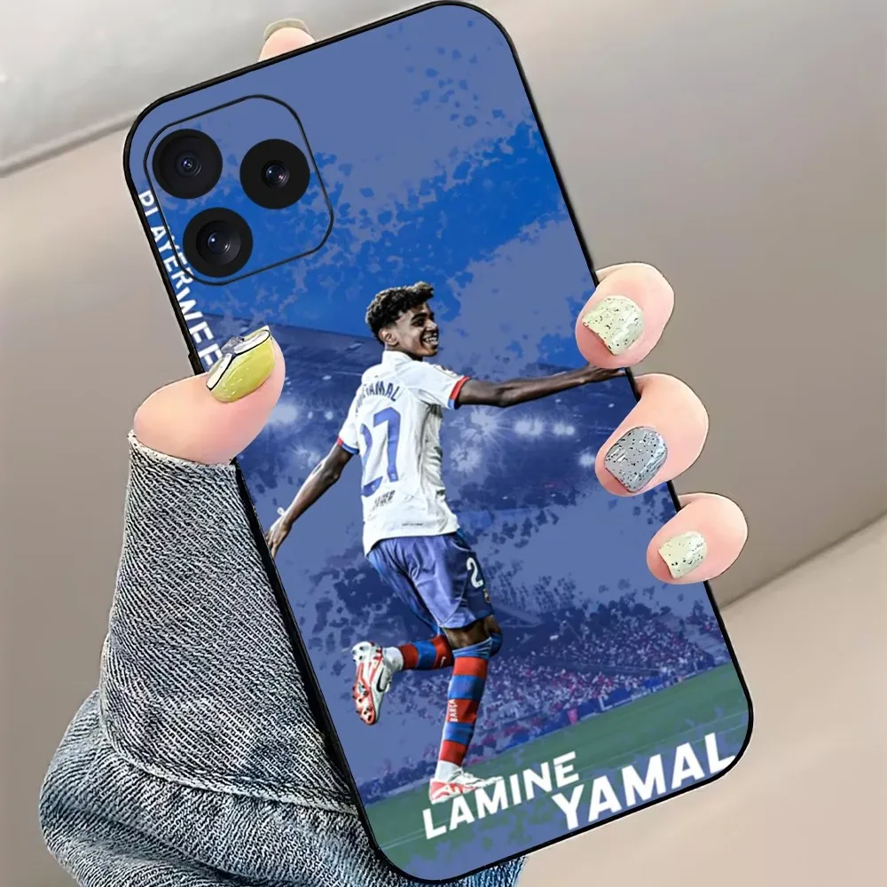 Чехол для телефона L-Lamine Football Y-Yamal iPhone 8 11 12 13 Pro 14 15 Mini X XR XS max Plus