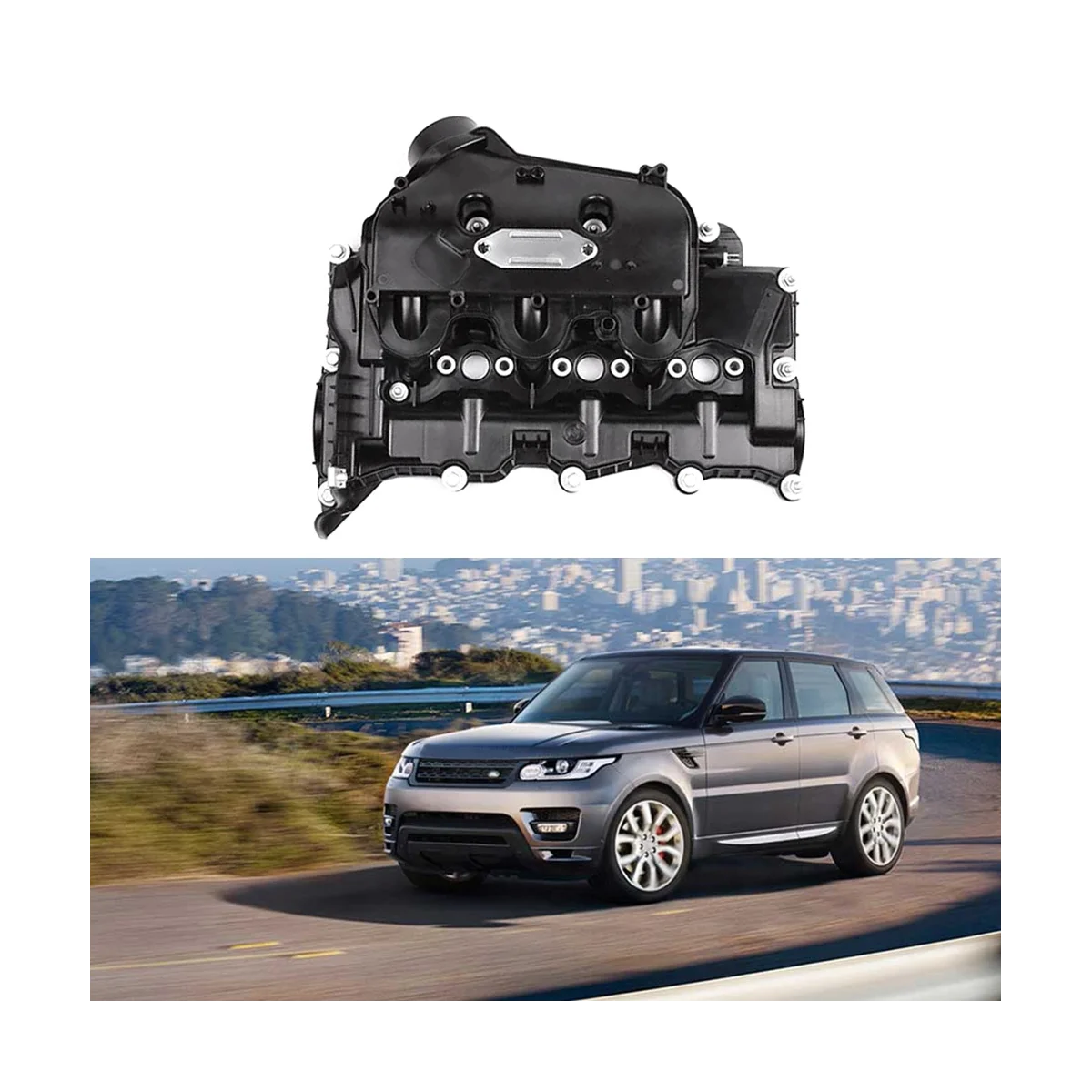 Левый впускной коллектор крышка клапана двигателя кулачка для Range Sport Mk4 3 0 LR105956