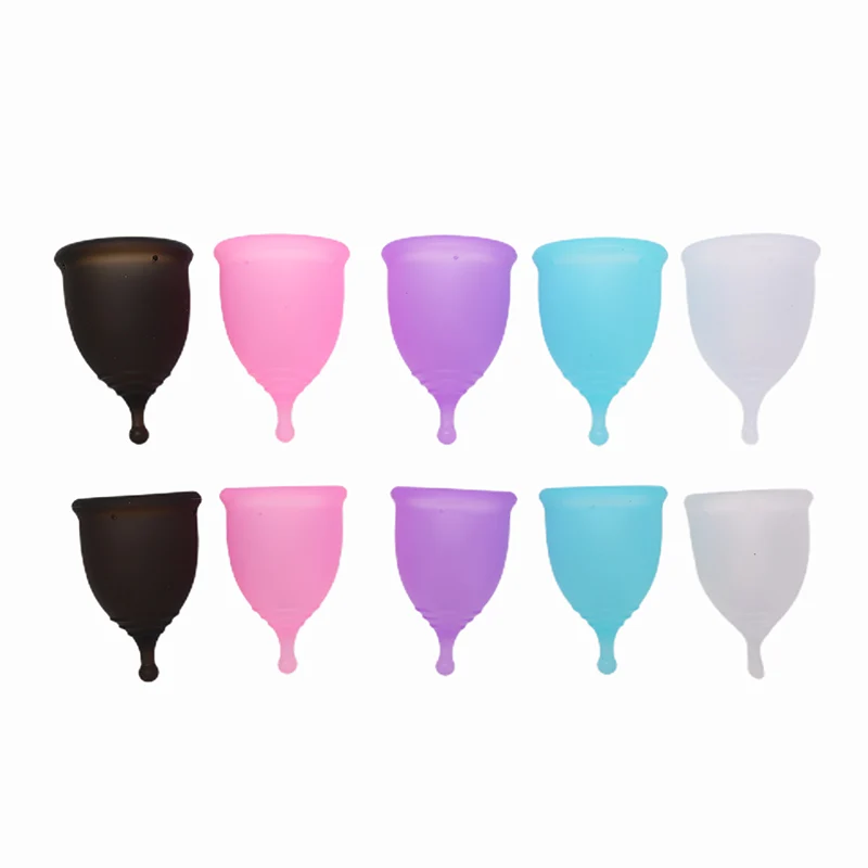 

1 PC Medical Grade Silicone Menstrual Cup Reusable Soft Cup Feminine