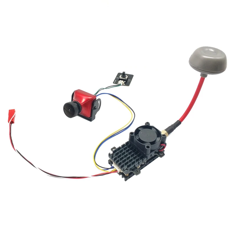 5 8 ГГц 2 Вт FPV VTX передатчик + CCD 800TVL камера антенна 2000 МВт 48CH аудио видео для дрона