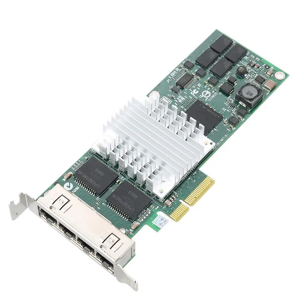 

For INTEL 9404PT 82571 NC364T Quad Port GB Network Card Server Adapter PCIEx4 Low-Baffle
