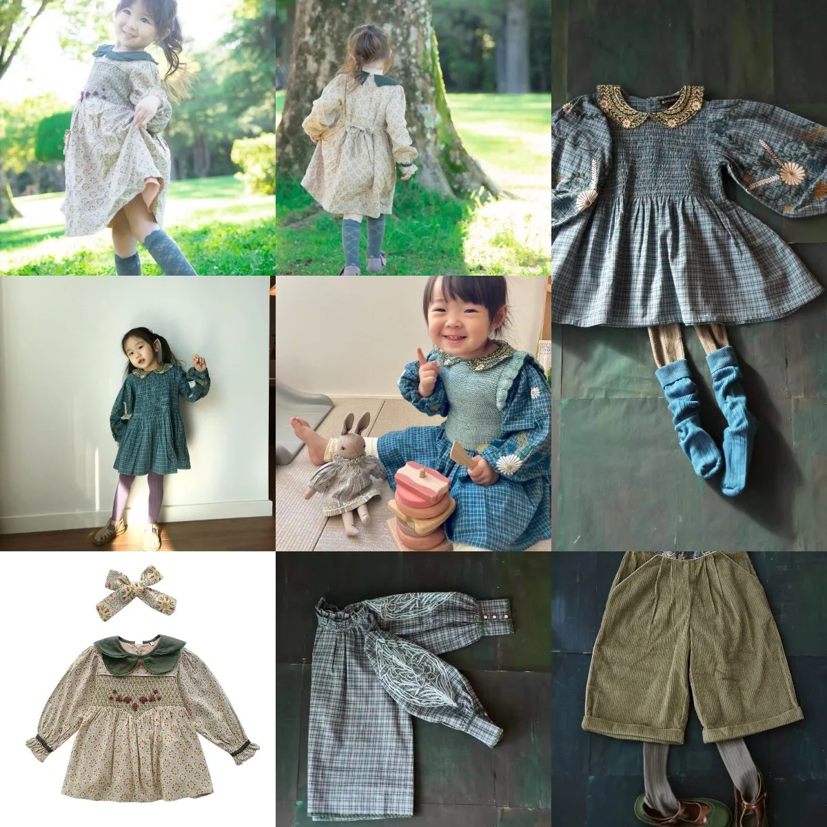 

Детское платье с цветочной вышивкой для девочек 2022