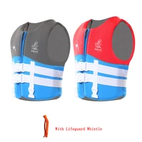 new neoprene life jacket youth swimming buoyancy vest portable lightweight fishing boating rafting surfing safety life jacket