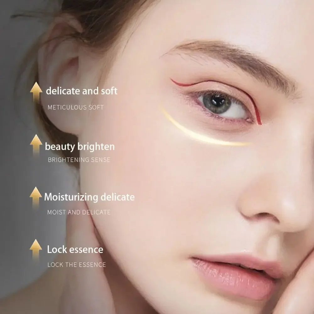 Крем для глаз с водорослями икры освежающий увлажняющий Осветляющий