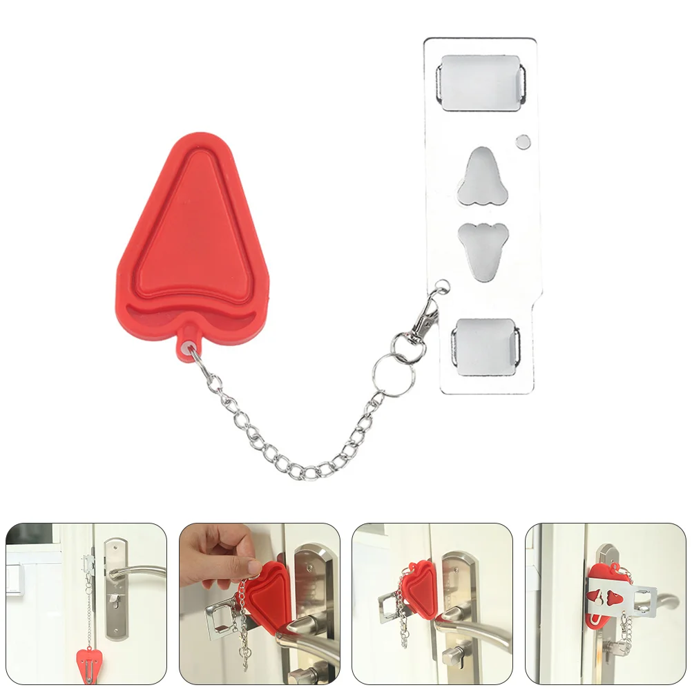 

Door Lock Locker Travel Privacy Hotel Apartment Locks Jammer College Safety Home Doorlocks Portable Extra
