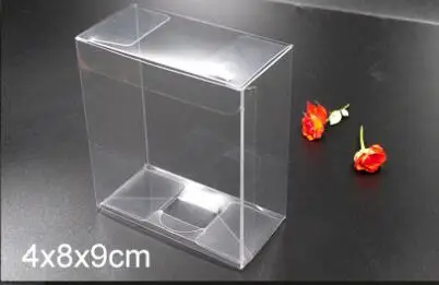 

100pcs PVC box 4x8x9cm