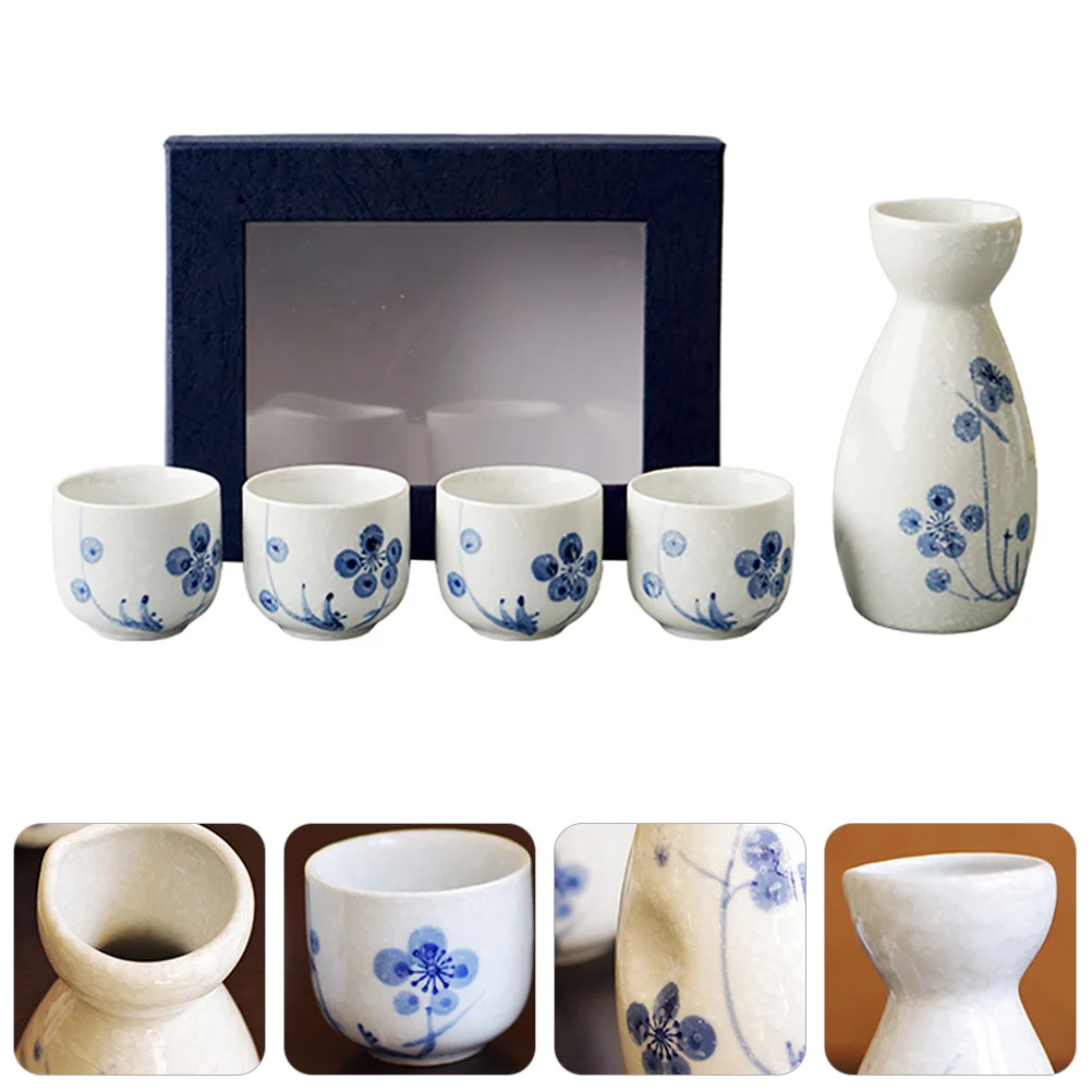 

1 Set Durable Prime Chic Sturdy Japanese-style Cup Set Ceramic Serving Set