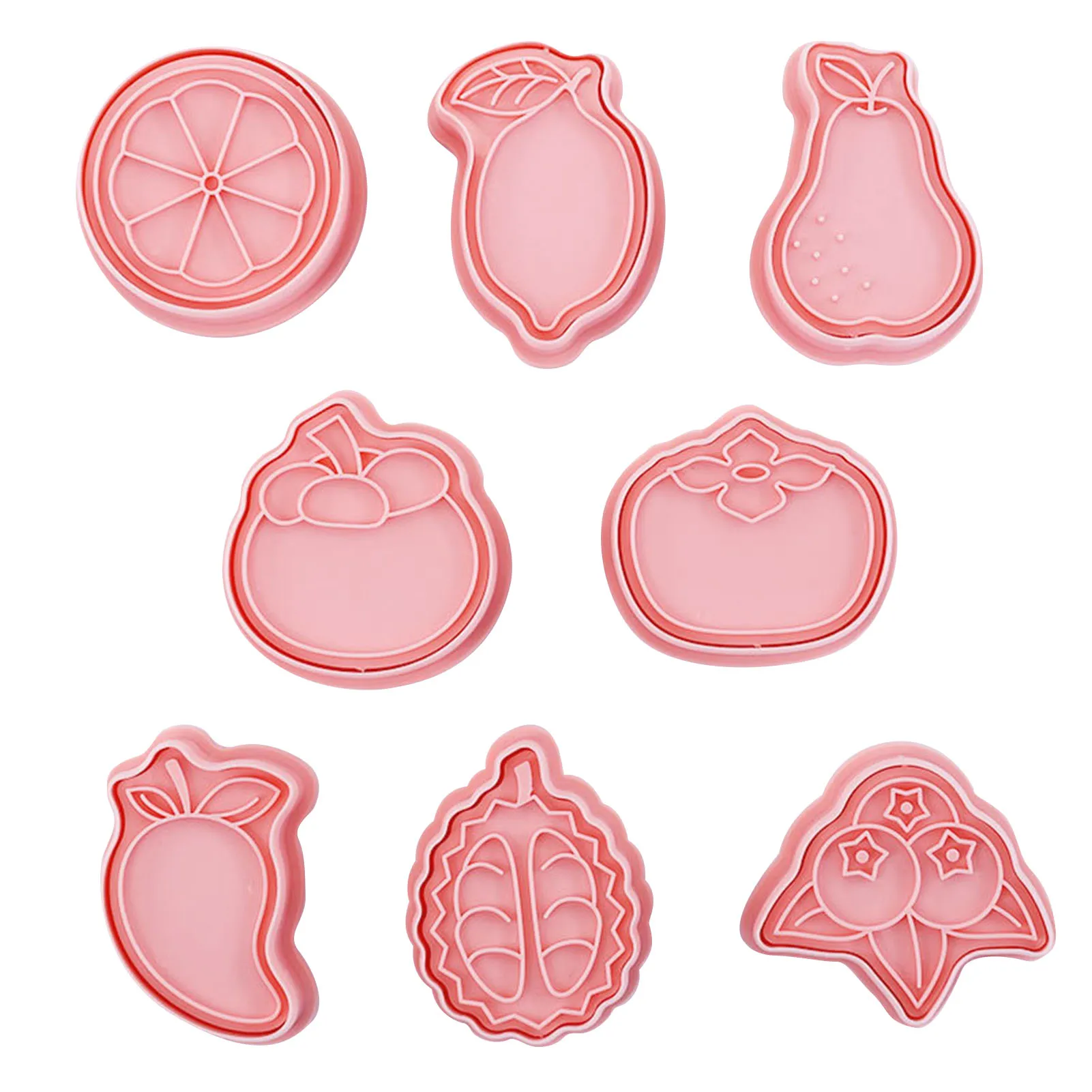 

Резак для печенья с лимоном, 3D Мультяшные фрукты, формы для печенья, форма для помадки ручной работы, набор для выпечки «сделай сам», кондите...