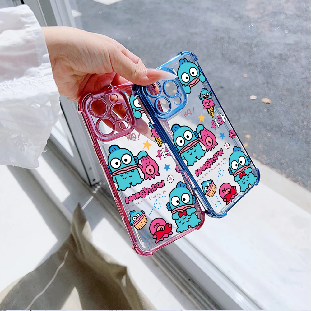 Чехол для телефона Samsung S23 S24 S25 A54 A55 ULTRA PLUS MINISO милый H-Hangyodon FE гальванический