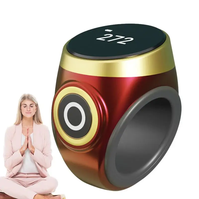 Счетчик бусин Будды портативный цифровой счетчик ручной пальцев мини-счетчик