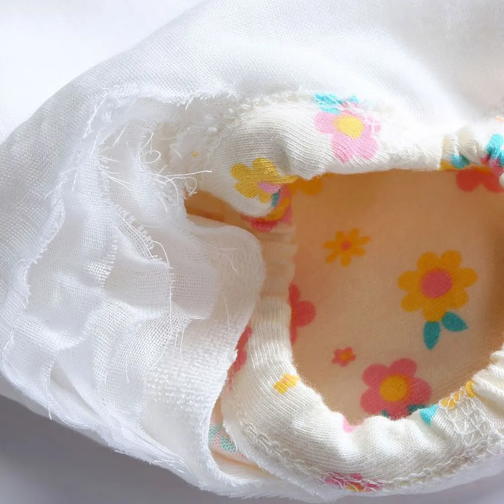 4 pcs New Cute Baby Diapers Reusable Nappies Cloth Diaper Washable Infants Children Baby Cotton Potty Training Pants Panties images - 6
