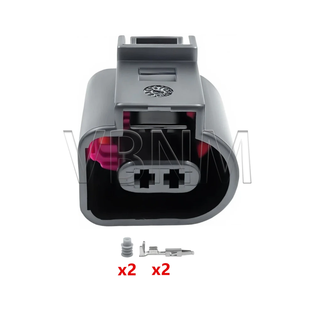 

2-контактный 1J0973802 1J0973702 автоматический датчик температуры, разъем клапана для дефляции, водонепроницаемый электрический провод, разъем 1,5 мм