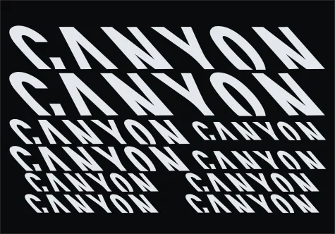 Виниловые аксессуары KK для CANYOU наклейки оформления рамы велосипеда