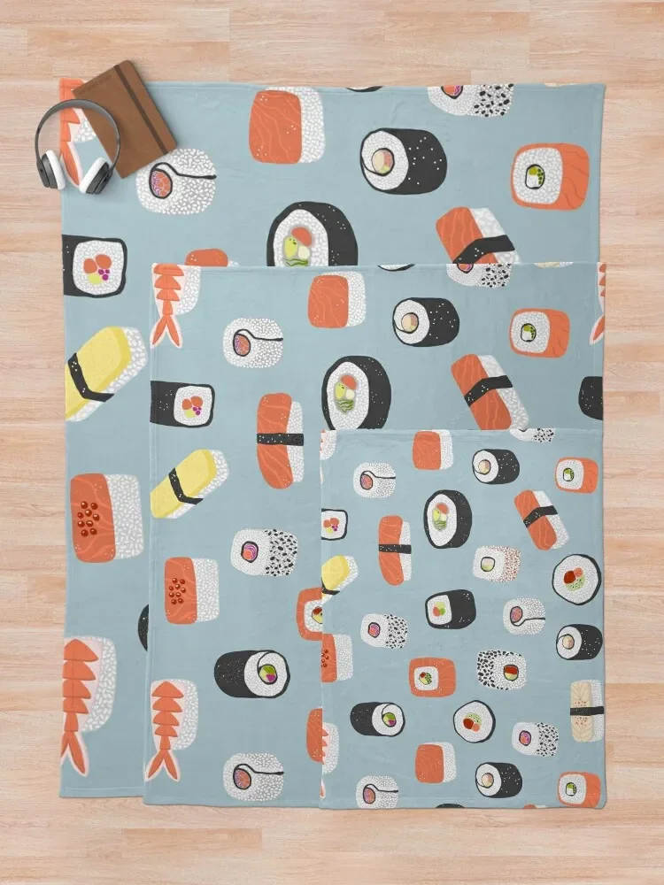 Рулон суши Maki Nigiri японская кухня Искусство бросок одеяло диван кровать