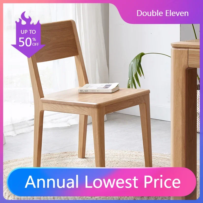 

Ergonomic Wood Dining Chairs Rattan Dinette Nordic Modern Dining Chairs Replica Designer Krzesla Do Jadalni Furnitures WRX