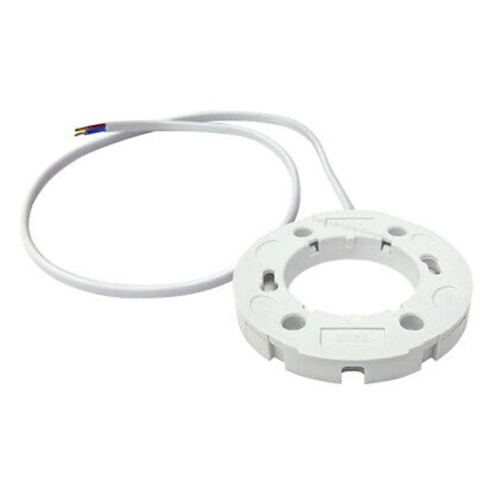 

5pcs GX53 Light Socket Base Light Holder For GX53 Lamps Fly Leads For GX53 Light Bulbs Adapter Fitting Connector Bases