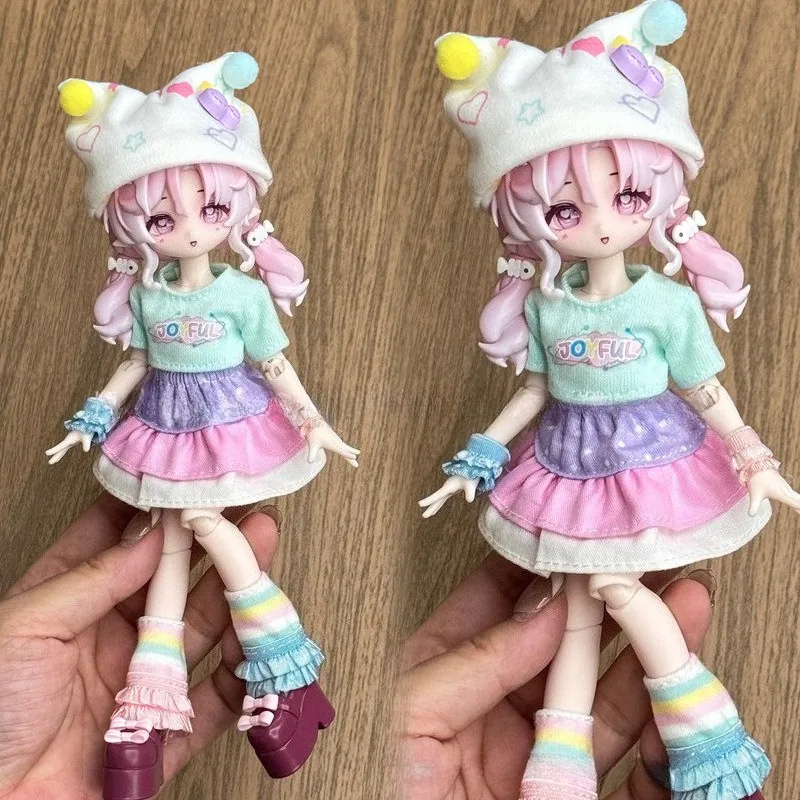 Одежда для кукол подходит для кукол BJD 16-17 см, масштаб 18, 112, OB11YMY, GSC. Можно носить как аксессуары для игрушек DIY (кукла в комплект не входит). (art.: 3920da4e69088) - 3920da4e69088