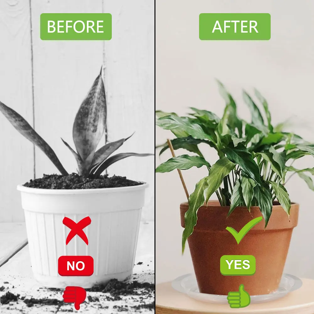 Пластиковый Поднос Для Цветочного Горшка Круглый Дренажный Тарелка Садовых