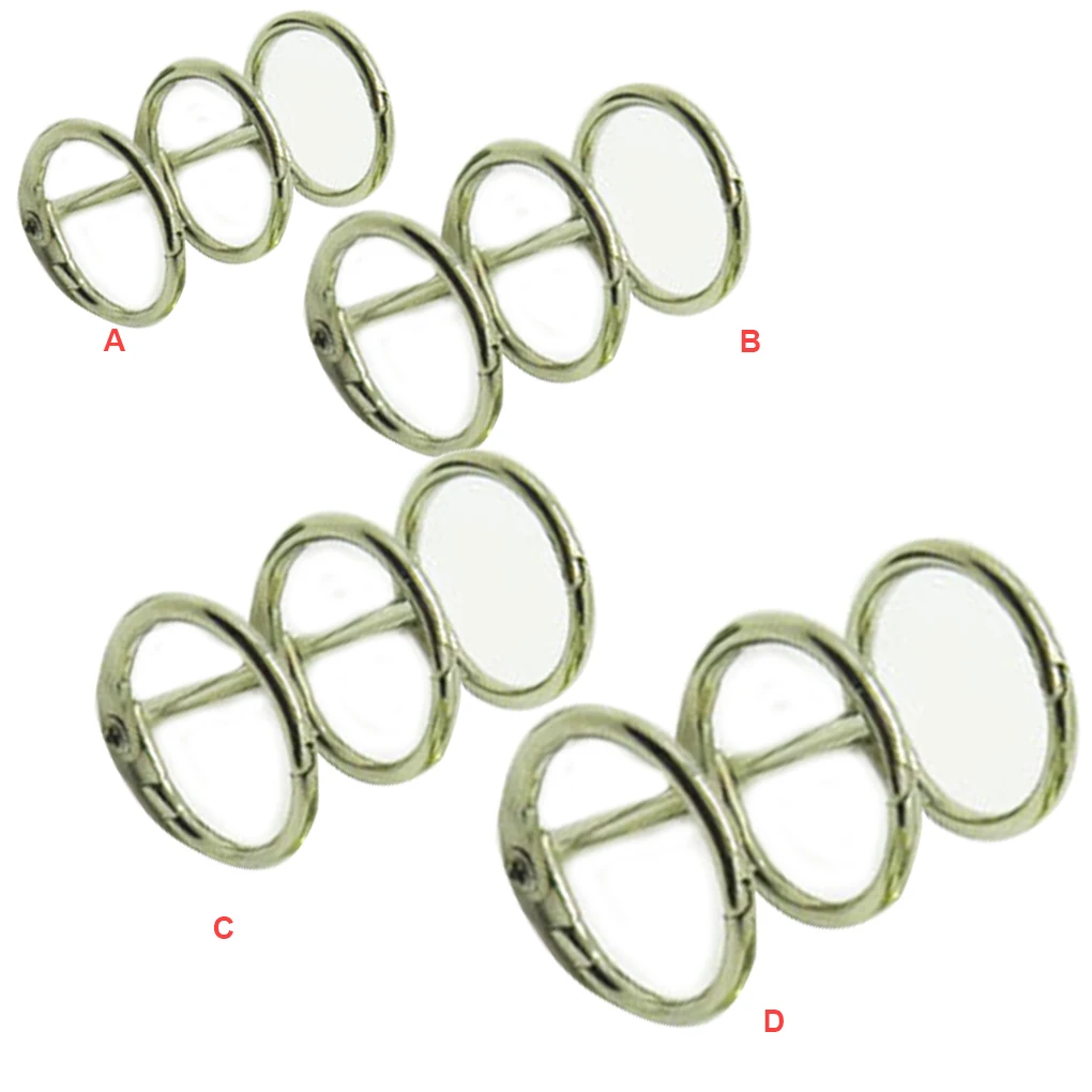 

1 Set Binder Rings Metal Loose with Good Resistance Stationery Accessories