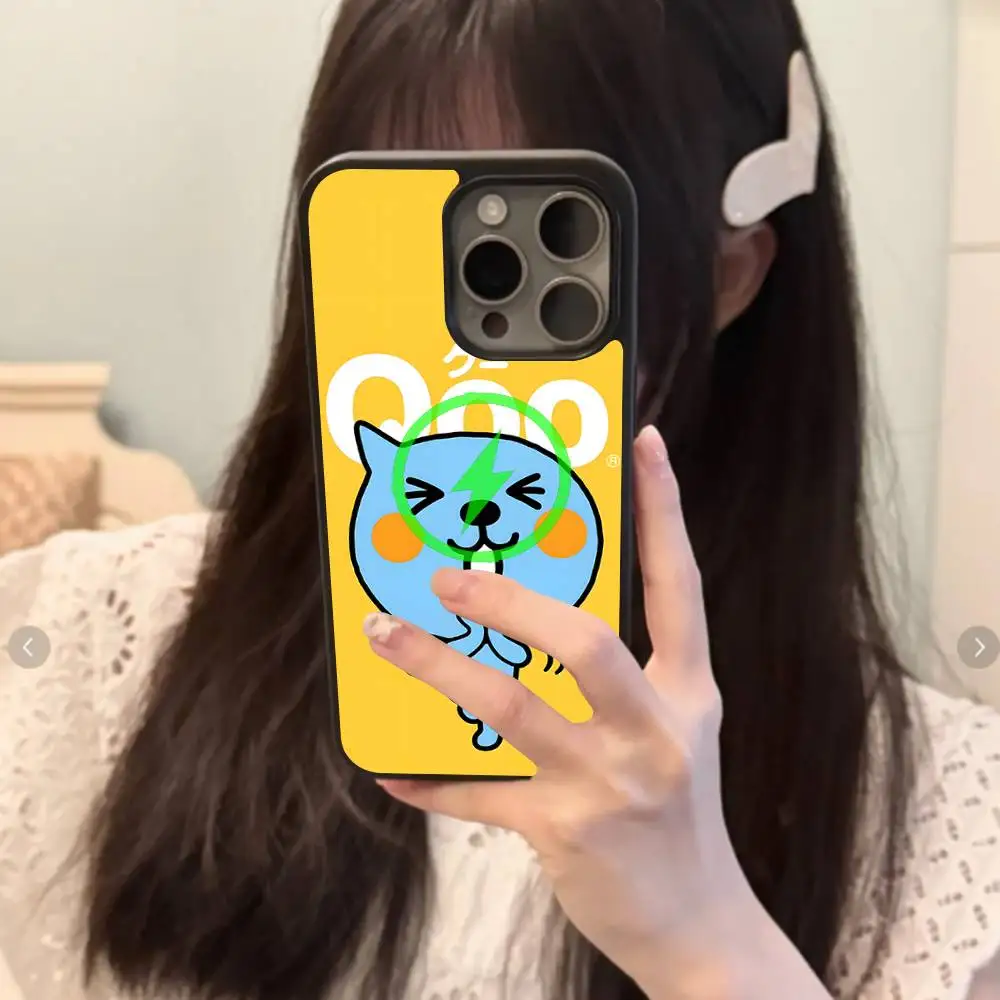 Забавный мультяшный чехол Qoo для iPhone 17 Air 16 15 14 13 12 11 Pro Max Plus с поддержкой беспроводной зарядки MagSafe (art.: 3920dadfe1e3f) - 3920dadfe1e3f