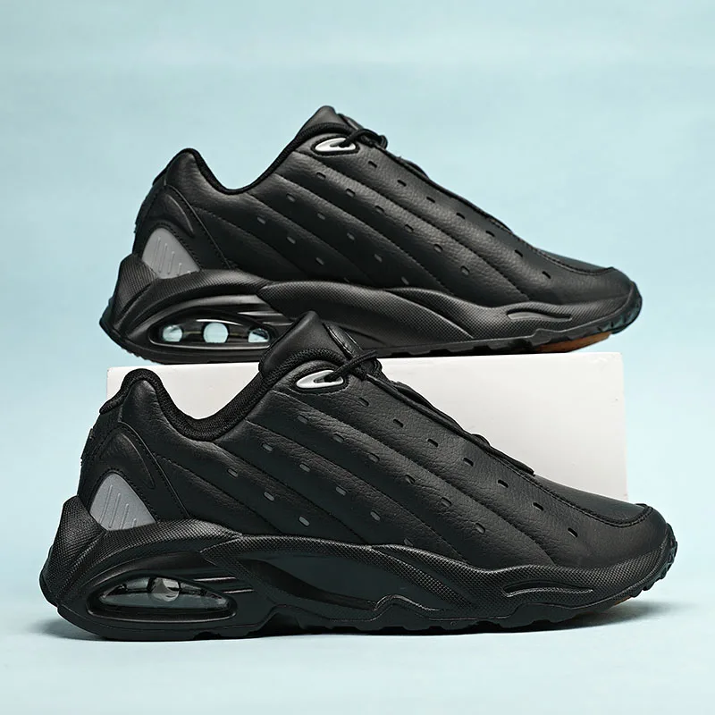 Brand Mens Basketball Shoes Breathable Air Cushion Sneakers Mens Casual Running Shoes Comfortable Non-Slip Sport Tennis Shoes