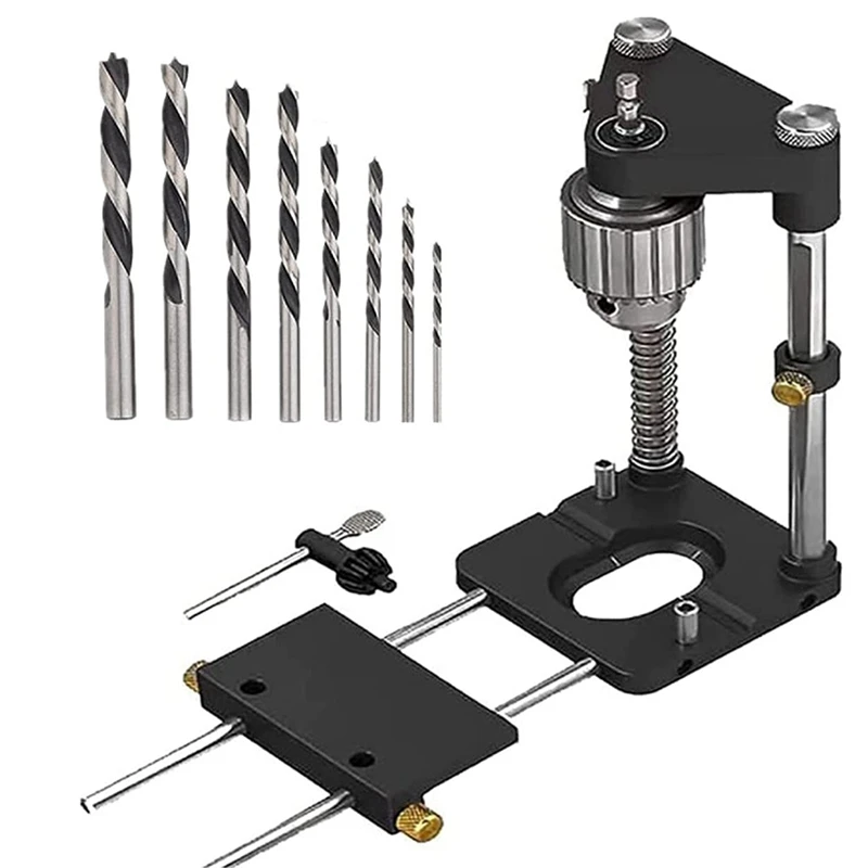 

Woodworking Drill Locator,High Precision Woodworking Drilling Locator Tool Kit Gifts for Fathers and Husbands