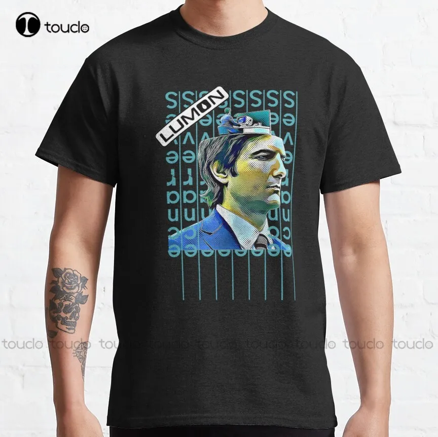 

Lumon Industries Mark Scout Macrodata Department Classic T-Shirt Kawaii Shirts Xs-5Xl All Seasons Breathable Cotton Unisex Retro